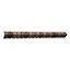 Garniture de seuil pour panneaux de parement en briques vieillies classiques EverStone, l 48 po x P 2 po x H 3 po, couleur Alamo