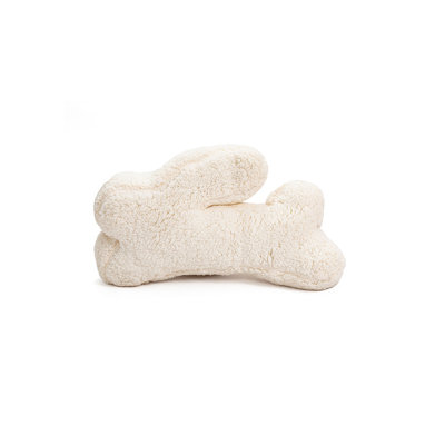 Bunny Shaped Throw Pillow