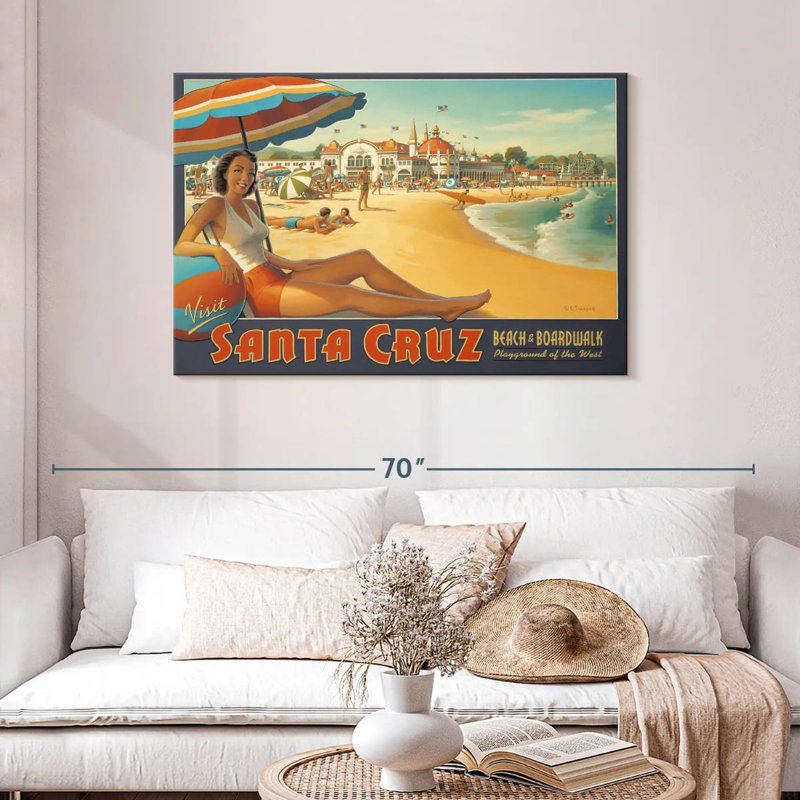 Gillard Visit Santa Cruz, 24" H x 36" W