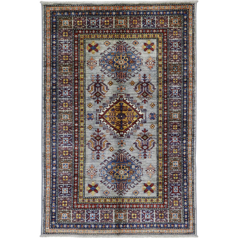 Ginger Graphite Super Kazak 3'3" x 4'11"