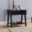Table basse à plateau relevable noir avec rangement caché Tablette ouverte pour le salon
