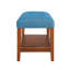 Banc rembourré en tissu avec rangement ouvert-989617561
