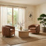 Ezola Living Room Set With Upholstered Accent Arm Chair