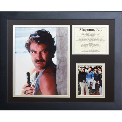 Magnum P.I. Framed Memorabilia