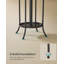 Alsafi Metal Freestanding 12 - Hook Coat Rack-1276942486