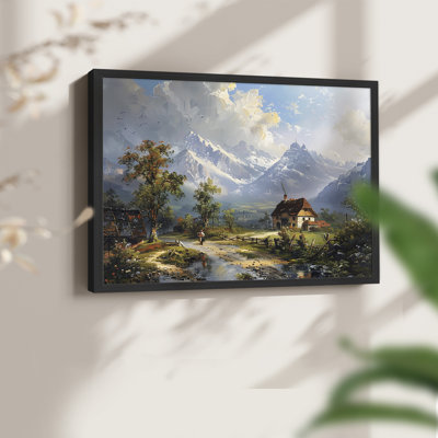 Landscape Series-CXLVI -Framed Print - Restickable