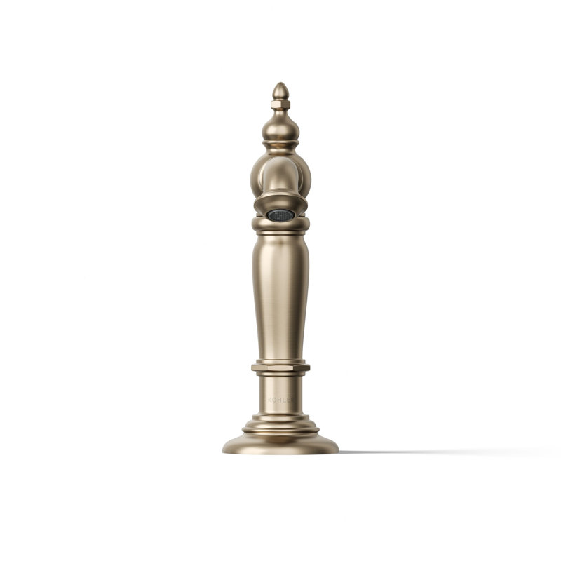 Robinet de salle de bain à large entraxe avec bonde Artifacts®, Bronze brossé vibrant