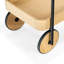 Malek Wood 2 Shelf Bar Cart-53489941