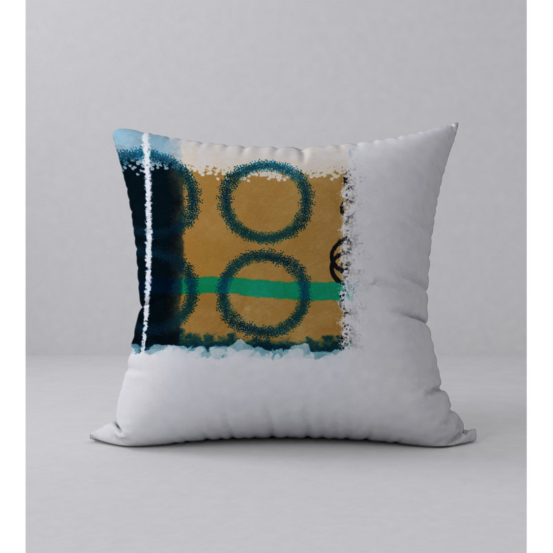  Housse de coussin carré et insert, H 20 po x l 20 po
