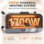 HOMCOM Toaster Oven