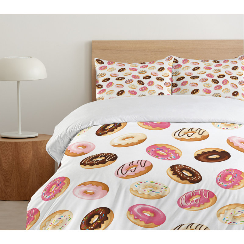 Modern & Contemporary Duvet Cover, Queen Duvet Cover + 2 Standard Shams