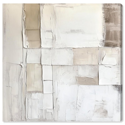 Decayed Charm Canvas Minimalist Abstract by Art Remedy