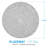 Split P Skeleton Round Placemat Set of 4