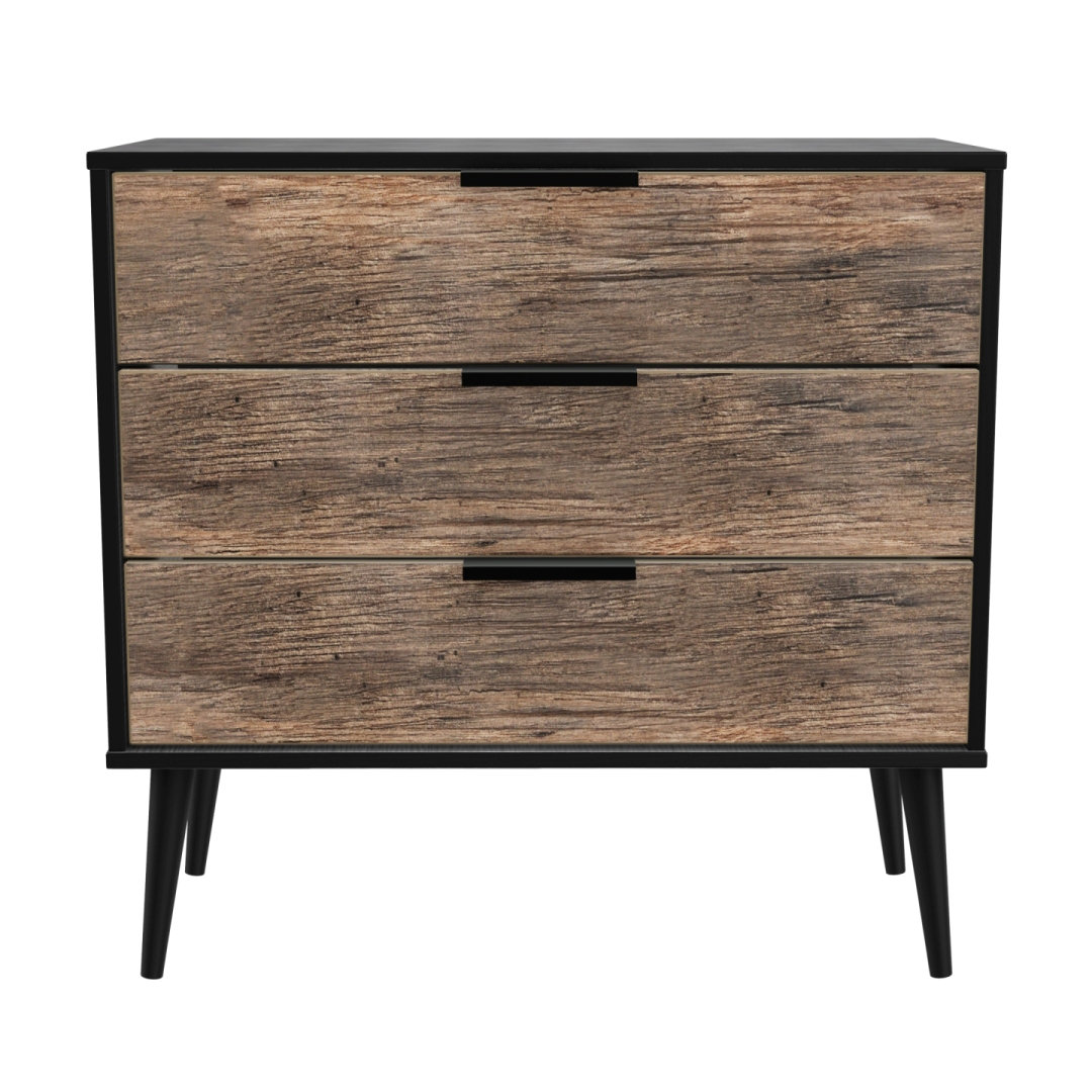 Fully Assembled Menifee 3 Drawer 76.5Cm W Chest of Drawers