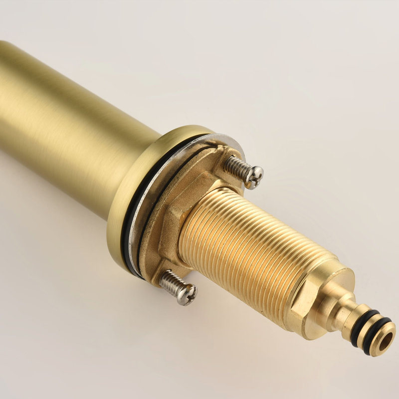 2-handle Bathroom Faucet, Brushed Gold