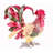 Boîte de trinket colorée coq