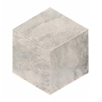 Hexagon Natural Polished Marble Tile For Wall And Floo, 1 Box 12 PCS