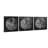 " Silver Circle " by Marmont Hill 3 - Pieces Painting Print-62719947