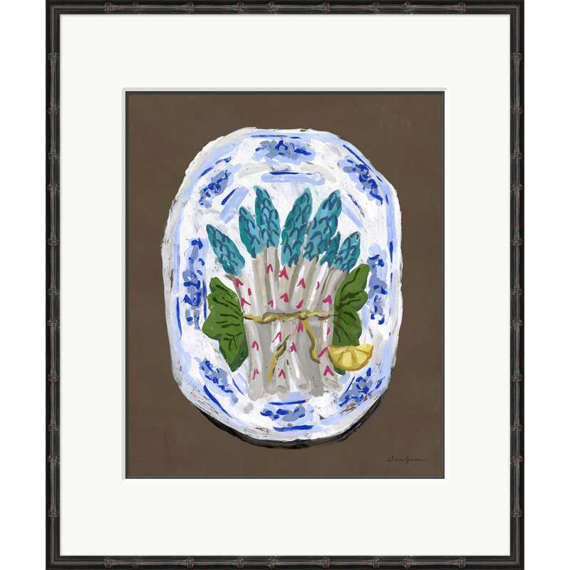 Blue Asparagus on Delft