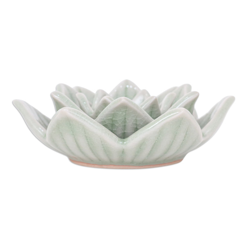 Accessoires de bougie de sol en céramique 1,6 po H