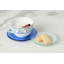 Glass Snack and Tea Duo Plate-1254409521