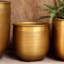 Rohoman Handmade Metal Pot Planter-90741855