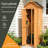 Weatherproof Outdoor Storage Shed With Lockable Doors For Patio, Backyard, And Lawn Equipment