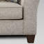 Canapé à dossier plat en tissu avec coussins en mousse haute densité, accoudoirs légèrement roulés et pieds durables pour un confort et un style ultimes-2072490587