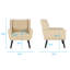 Chaise d'appoint rembourrée Meli 2 pièces-1461295223