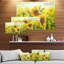 Bright Yellow Sunny Sunflowers - impression d'art graphique-18435113-116160367-33219472
