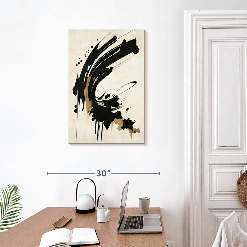 Avery Chaotic Curves II, 30" H x 20" W