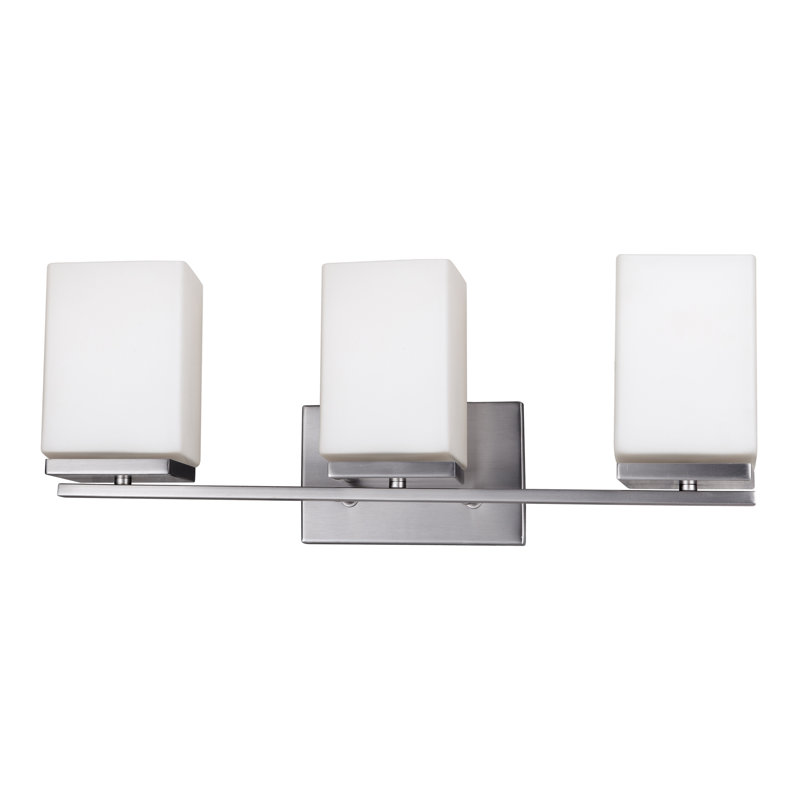 Linch 3 - Light Dimmable Vanity Light, Brushed Nickel