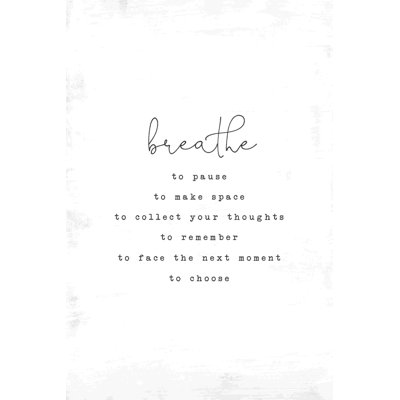 " Breathe To Pause "