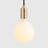 Porcelain III Pendant Light In Brass