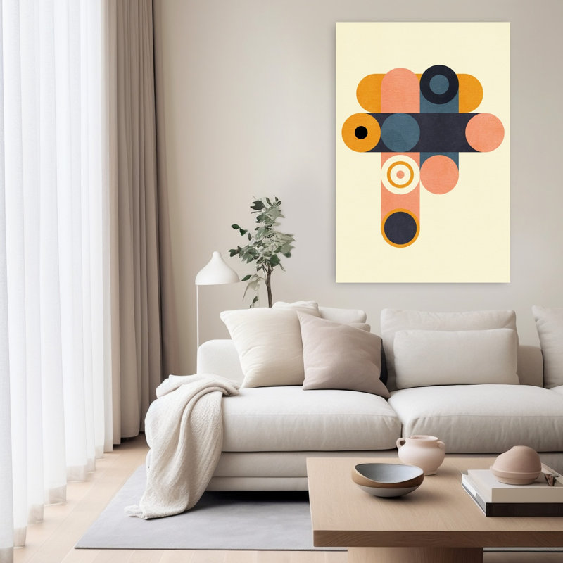 Art contemporain, art contemporain abstrait, H 60 po x l 40 po