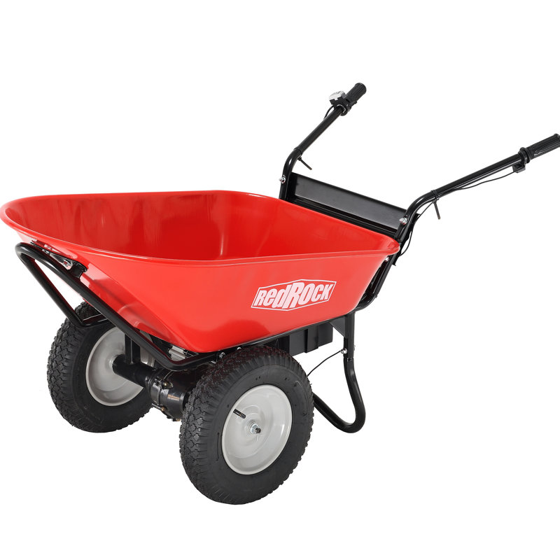 Brouette utilitaire pour charrette 24V DC 180W Batterie AGM 330Lbs (150Kgs)