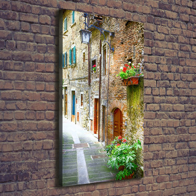 Italian Streets - Wrapped Canvas Print