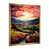 Cadre photo doré simple sélectionné