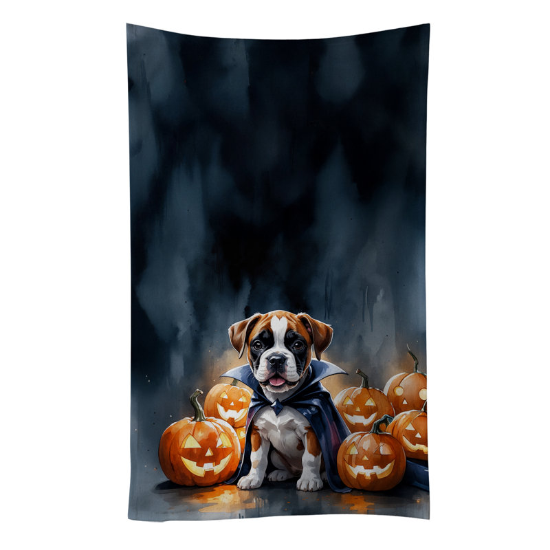 Torchon Boxer Puppy Halloween, Boxer
