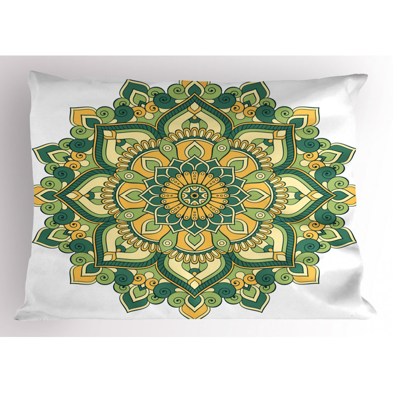 Easter Polyester Floral Sham Set, Twin