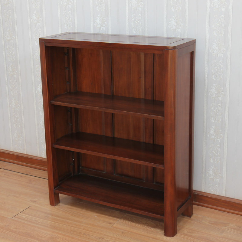 Rüdiger 110cm H x 90cm W Solid Wood Standard Bookcase