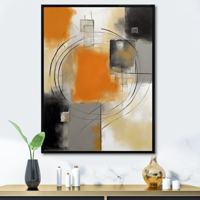 «Coggin Exploration Abstracted Patterns III», reproduction d'art sur toile