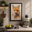 Fox In Watercolour Boho - Print-136725806-136725810