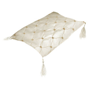 Geometric Square Cushion