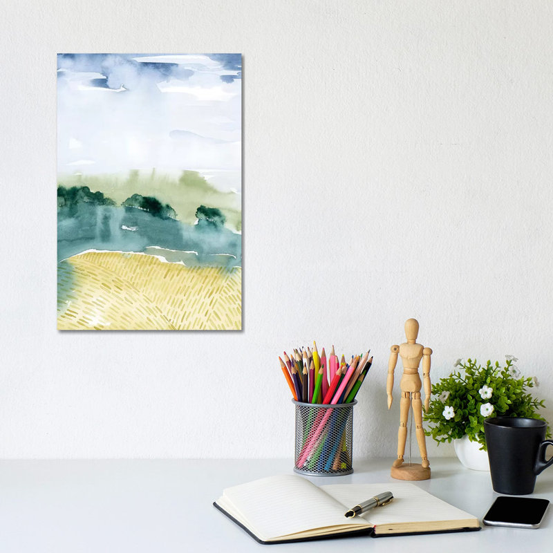 Mountain Vale I 1 Piece Wrapped Canvas Painting, 20.32 cm H x 30.48 cm W