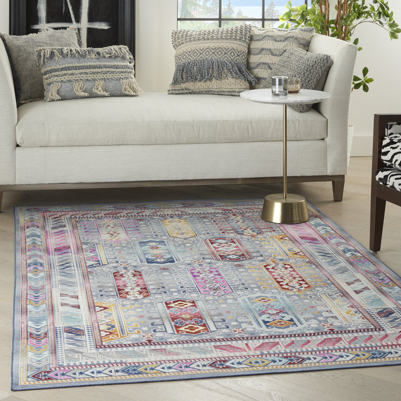 Oldham Ikat Area Rug, Rectangle 230 x 300cm