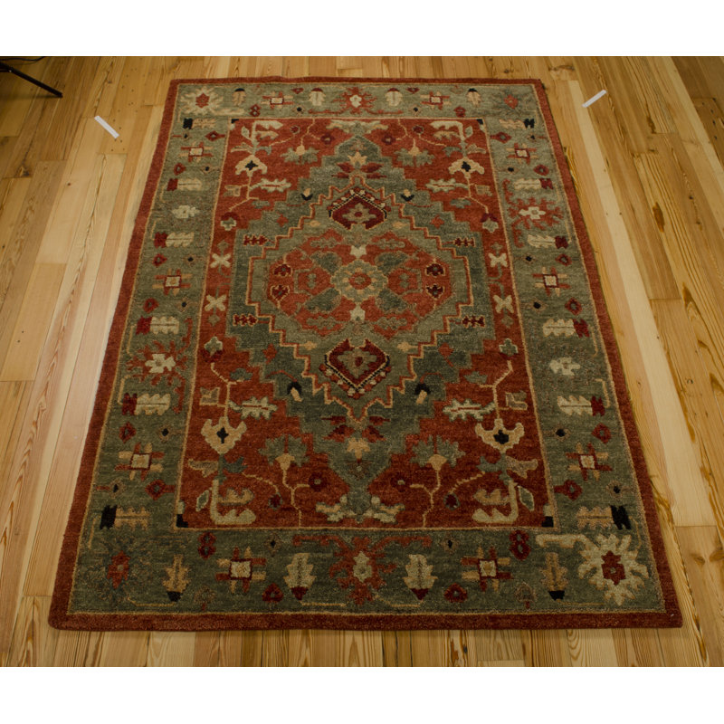 Nourison Tekita Traditional Indoor Rug, Rust, Rectangle 7'9" x 9'9"