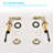 Widespread 2-handle Bathroom Faucet with Drain Assembly-87426666