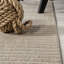 Tapis intérieur / extérieur rayé beige / crème Wanneroo-88570961