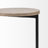 Sofitel Solid Wood Top End Table